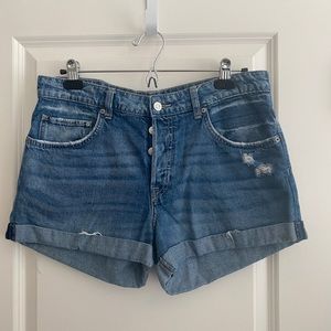 &denim shorts